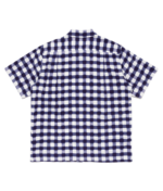 Human Made Ningensei Kusakizome Shirt Navy back view