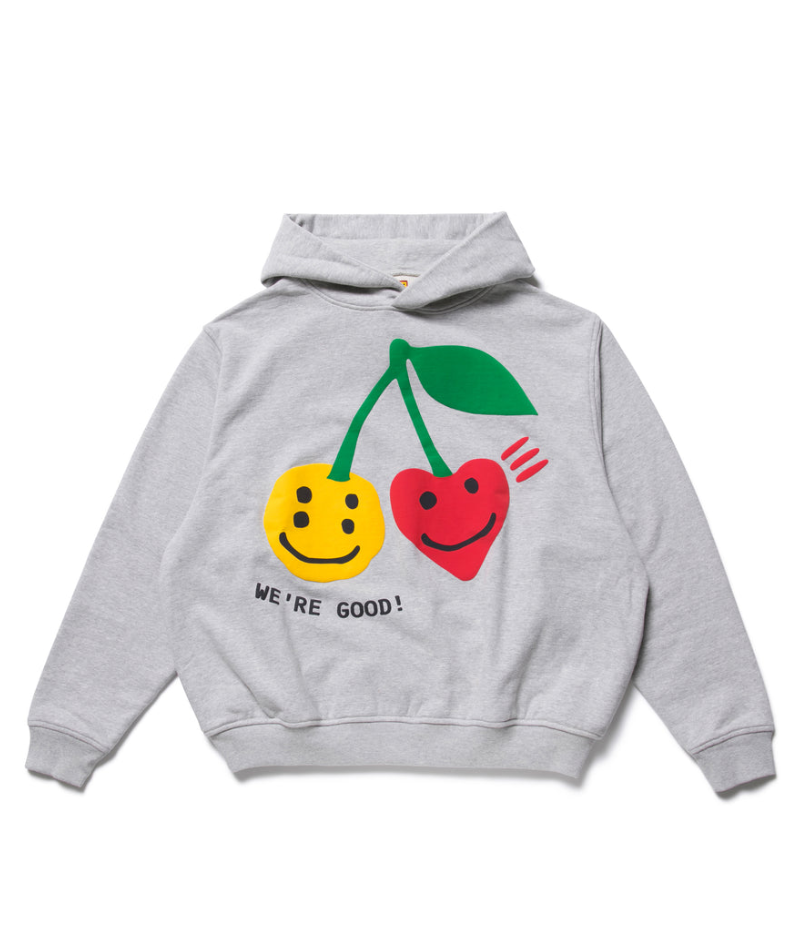CPFM We’re Good! HOODIE Front CPFM We’re Good! HOODIE front view with printed graphic design