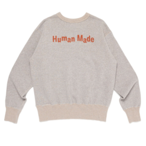 Human Made Beatles Tsuriami Sweatshirt Gray back view