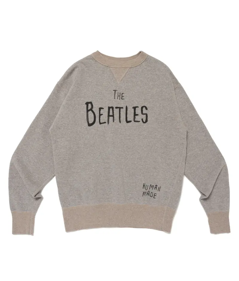 Human made BEATLES TSURIAMI SWEATSHIRT Front Human made BEATLES TSURIAMI SWEATSHIRT front view