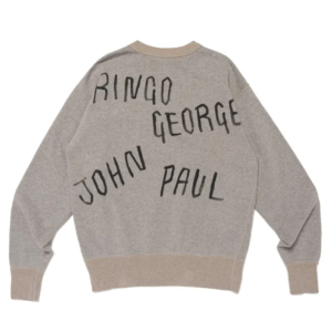 Human made BEATLES TSURIAMI SWEATSHIRT back view