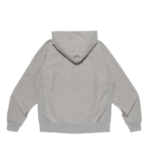 Pokemon Human Made Heavyweight Hoodie Gray back view