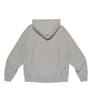 Pokemon Human Made Heavyweight Hoodie Gray back view