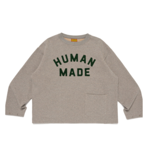 Human Made Adjustable Sweatshirt Gray front view