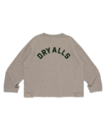 Human Made Adjustable Sweatshirt Gray back view
