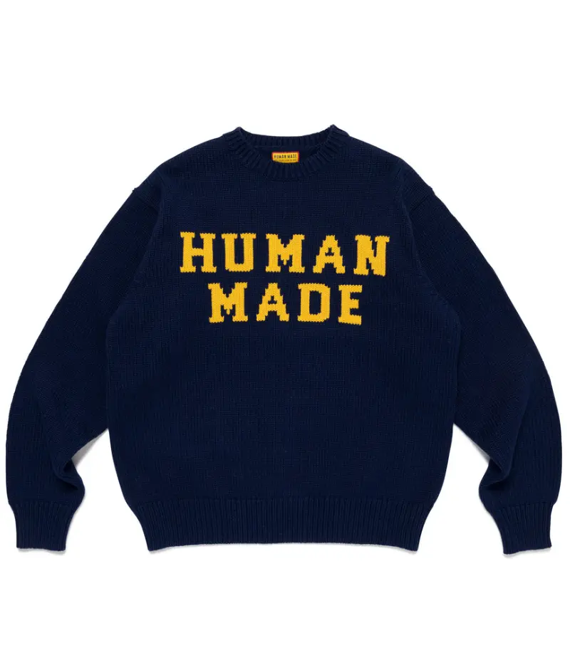 Human Made Tiger Graphic Sweater Navy｜Human Made タイ