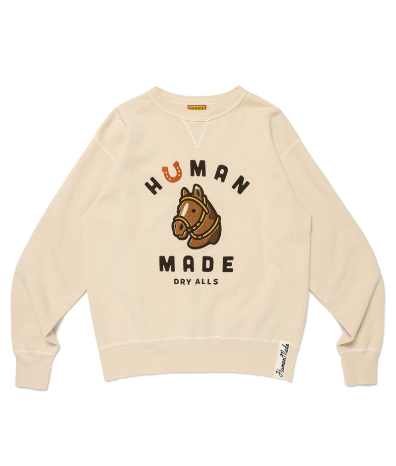 Human Made Tsuriami Sweatshirt White｜Human Made 吊り編