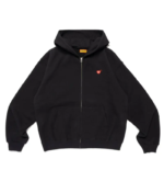 human made パーカー Classic Zip-Up Sweat Black front view