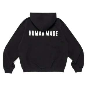 human made パーカー Classic Zip-Up Sweat Black back view