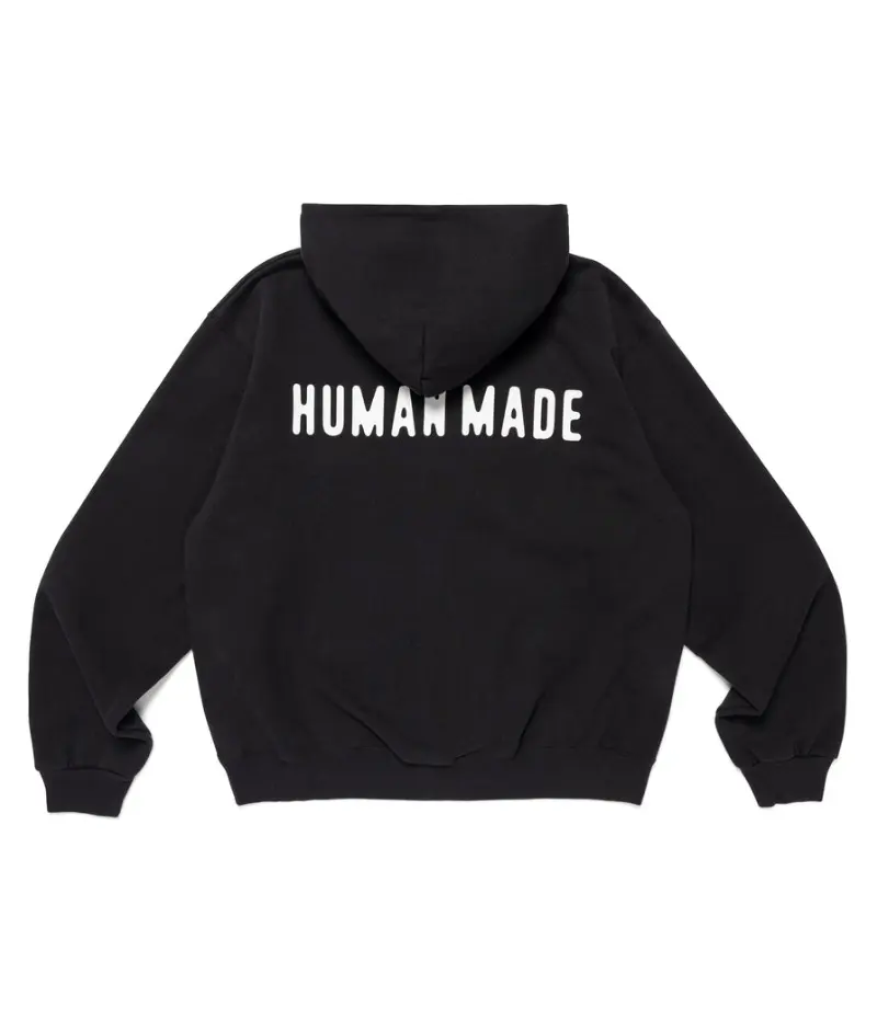 Human Made パーカー Classic Zip-Up Sweat Black | クラシック