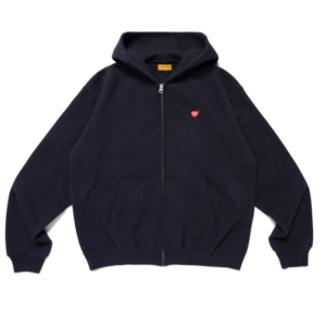 Human Made パーカー Classic Zip-Up Sweat Navy front view