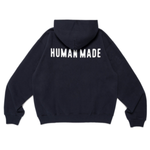 Human Made パーカー Classic Zip-Up Sweat Navy back view