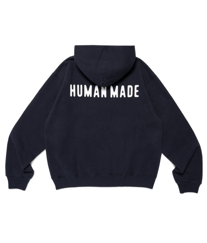 ヒューマンメイド　CLASSIC ZIP-UP SWEAT HOODIE M Human Made パーカー Classic Zip-Up Sweat Navy | クラシック