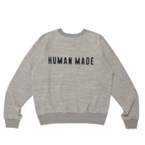 Human Made Classic Sweatshirt Gray back view
