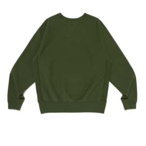 Human Made Heavy Weight Sweatshirt Green back view