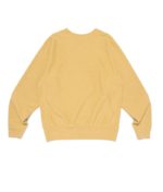 Human Made Heavy Weight Sweatshirt Yellow back view