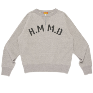 Human Made Military Sweatshirt front view with military-inspired design