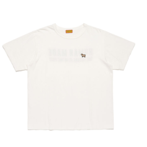 Human Made White Graphic T Shirt front view
