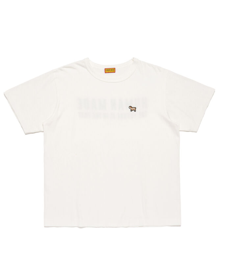 Human Made White Graphic T Shirt Front Human Made White Graphic T Shirt front view