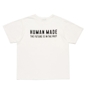 Human Made White Graphic T Shirt back view