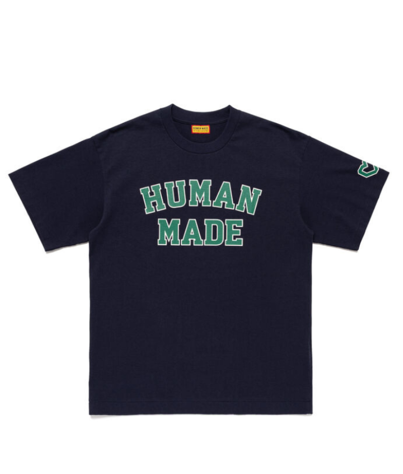 Human Made Heart Logo T Shirt Navy 前面画像 Human Made Heart Logo T Shirt Navy フロント ハートロゴ