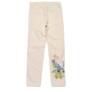 Human Made WZRD White Pants Denim 背面
