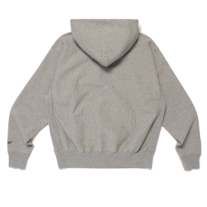 Victor Heavyweight Hoodie Human Made Gray Back View