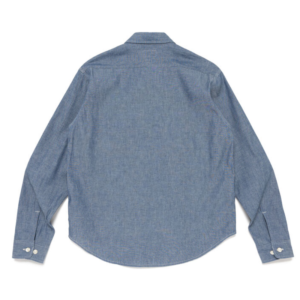 Human Made Chambray Work Shirt Past Back View