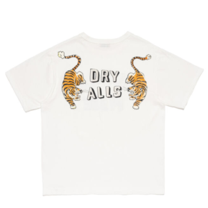 Human Made Tiger Animal Graphic White T-shirt back view
