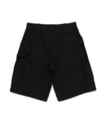 Human Made Work Shorts Black back view