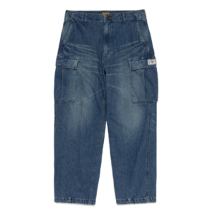 Human Made Denim Cargo Pants front view