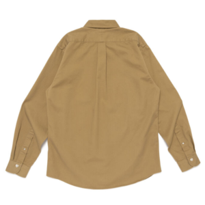 Human Made Twill BD Shirt Beige back view