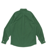 Human Made Twill BD Shirt Green back view