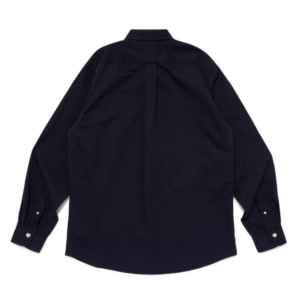 Human Made Twill BD Shirt Navy バック