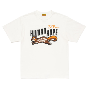Human Hope Graphic White T-Shirt front