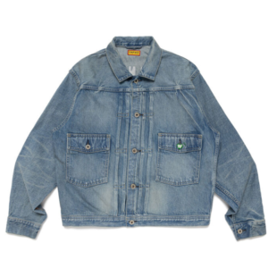 Human Hope Denim Work Jacket Indigo front view