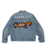 Human Hope Denim Work Jacket Indigo back view