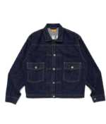 Human Hope Work Denim Jacket Indigo front view