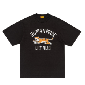 Human Made New Tiger T-Shirt Black 正面