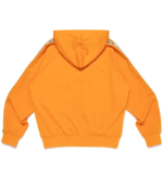 Human Made Zip Up Hoodie Orange back view