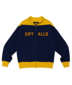 Human Made ZIP UP Sweatshirt Navy front view