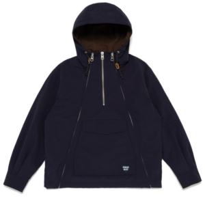 Human Made Anorak Parka Navy front view