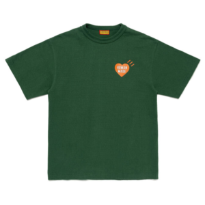 Human Made New Graphic T Shirt Green front view