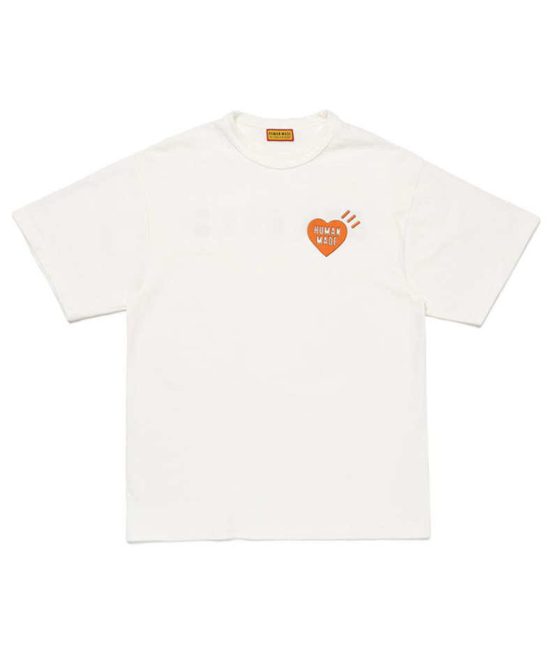 Human Made New Graphic T Shirt White Front Human Made New Graphic T Shirt White front view