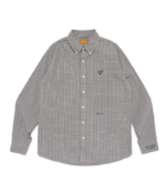 Human Made New Check BD Shirt Navy front view