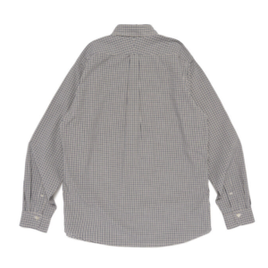 Human Made New Check BD Shirt Navy back view