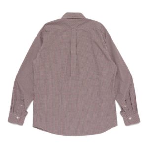 Human Made New Check BD Shirt Red back view