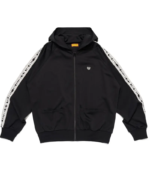 Human Made Zip Up Hoodie Black front view