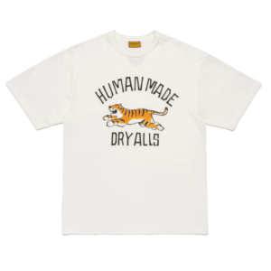 Human Made New Tiger T-Shirt White front view