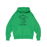 Human Made Tsuriami Hoodie Green front view